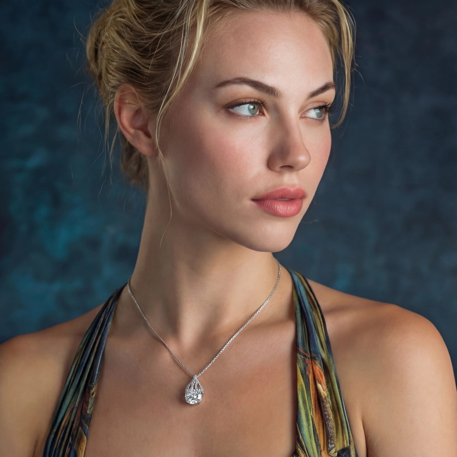 Teardrop Brilliance Necklace | Girlye