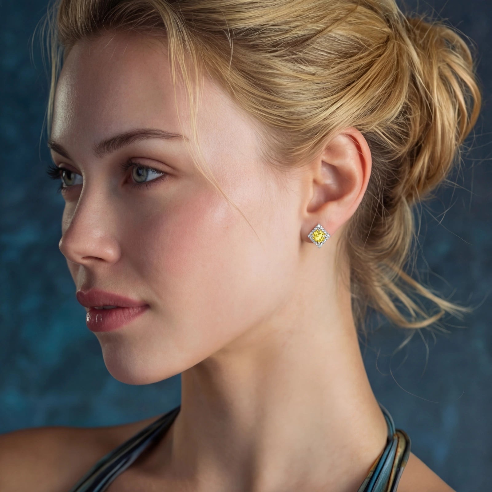 Golden Halo Studs | Girlye