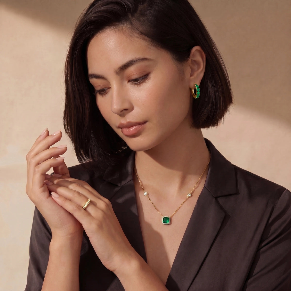 Emerald Dreams Necklace | Girlye
